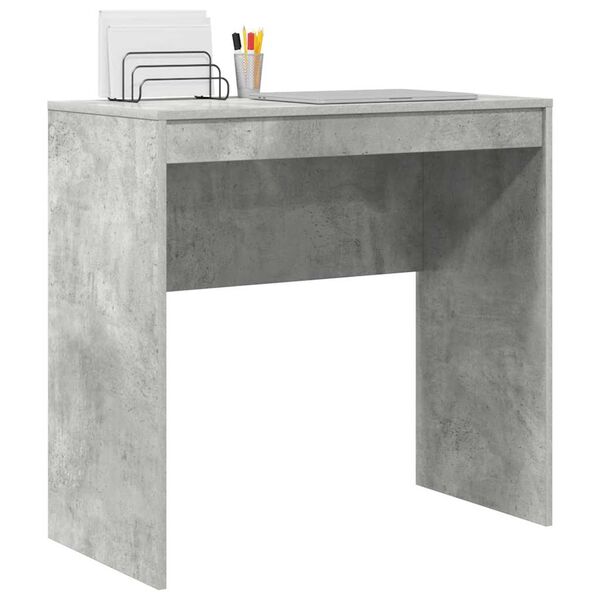 vidaXL Desk Concrete Grey 80 x 40 x 76 cm
