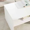 vidaXL Coffee Table White 60 x 50 x 40 cm Engineered Wood