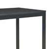 vidaXL Computer Desk Black 120x60x70 cm