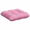 vidaXL Seat Cushions 4 pcs Pink 45 x 45 x 12 cm Fabric