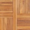 vidaXL Table Top Solid Teak Wood Round 2.5 cm 90 cm
