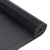 vidaXL Rug Rectangular Black 70x500 cm Bamboo