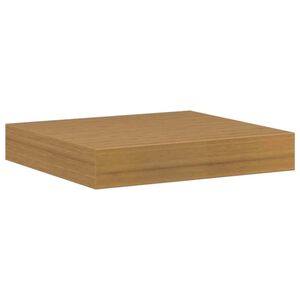 vidaXL Wall Shelf Wall-mounted Beige 23 x 23.5 x 4 cm Engineered Wood