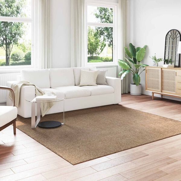vidaXL Area Rugs Square Natural 240 x 240 cm