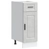 vidaXL Kitchen Base Cabinet&nbsp;Porto Concrete Grey Engineered Wood