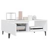 vidaXL Coffee Table White 90x60x35 cm Engineered Wood