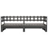 vidaXL Pull-out Day Bed without Mattress Grey 2x(90x190) cm