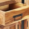 vidaXL Sideboard 172x35x80 cm Solid Acacia Wood with Honey Finish