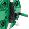 vidaXL Free Standing Green Hose Reel with 30 m Hose PVC