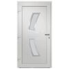 vidaXL Front Door Anthracite 108x200 cm