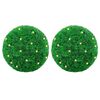vidaXL Artificial Boxwood Balls with LED Lights 2 pcs Green 52 cm
