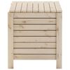 vidaXL Storage Box with Lid RANA 80x49x54 cm Solid Wood Pine
