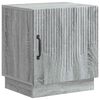 vidaXL Bedside Table Grey Sonoma 43 x 34.5 x 47 cm Engineered Wood