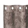 vidaXL Velvet Curtains 2 pcs Cappuccino 225 x 140 cm Velvet