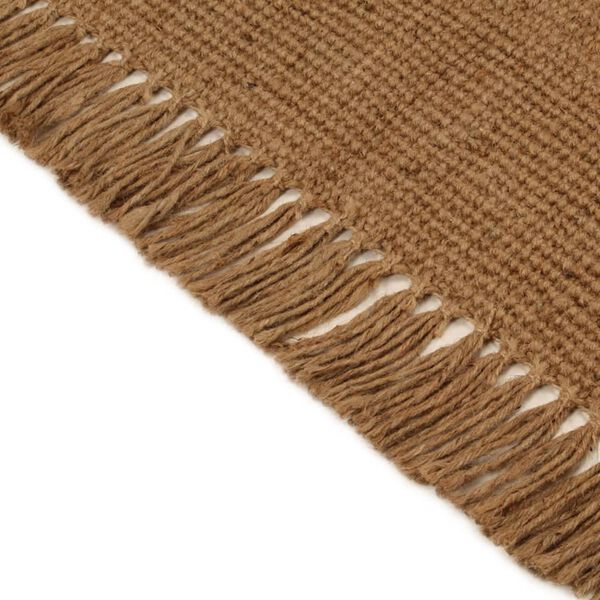 vidaXL Runner Rug with Tassels 60x200 cm Jute