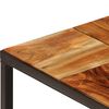 vidaXL Coffee Table 110x60x40 cm Solid Acacia Wood and Steel