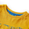 Kids' T-shirt with Long Sleeves Ochre 116