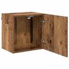 vidaXL TV Wall Cabinet Old Wood 40.5 x 30 x 40 cm Engineered Wood