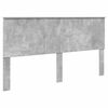vidaXL Bed Frame with Drawer Concrete Grey 180 x 200 cm Engineer Wood