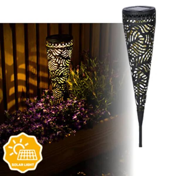 Luxform Solar LED Garden Light Torch Jersey 2 pcs Metal