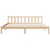 vidaXL Extra Long Bed Frame without Mattress 180x220 cm Solid Wood Pine