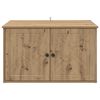 vidaXL Cat House Artisian Oak 85 x 55 x 50 cm Engineered Wood