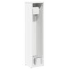 vidaXL Bathroom Cabinet with Roll Holder White 20.5x20x90 cm