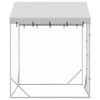 vidaXL Outdoor Dog Kennel with Roof Silver 2x2x2.5 m Galvanised Steel