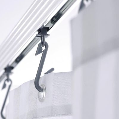RIDDER Universal Shower Curtain Rail White 160x70 cm