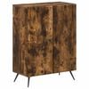 vidaXL Bathroom Storage Cainet BREDA Smoked Oak 59.5 x 31 x 80 cm