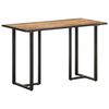 vidaXL Dining Table | Rough Mango Wood Natural Finish | Solid Mango Wood