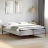 vidaXL Bed Frame without Mattress Grey Sonoma 120x190 cm Small Double