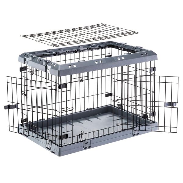 Ferplast Dog Crate Superior 90 92x58x62.5 cm Black