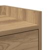 vidaXL Bedside Table Artisan Oak 40 x 29 x 60 cm Engineered Wood