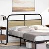 vidaXL Replace Headboard Sonoma Oak 120 cm Steel and Engineered Wood