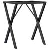 vidaXL Dining Table Legs X-Frame 60x40x73 cm Steel