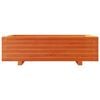 vidaXL Garden Planter Wax Brown 90x60x26.5 cm Solid Wood Pine