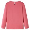 Kids' T-shirt with Long Sleeves Old Pink 128