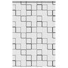 vidaXL Shower Roller Blind with Cassette 150x240 cm Fabric Width 146 cm