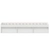 vidaXL Bed Frame without Mattress White 75x190 cm Small Single Small Single