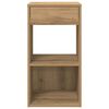 vidaXL Bedside Cabinets with Drawer 2 pcs Artisan Oak 35x34x66.5 cm