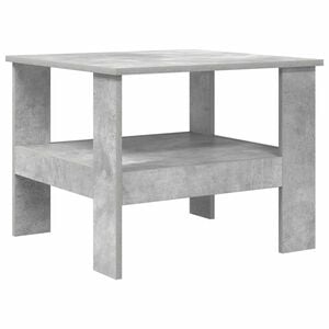 vidaXL Coffee Table Concrete Grey 57 x 55 x 45 cm Engineered Wood
