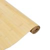vidaXL Rug Rectangular Light Nature 80x500 cm Bamboo
