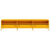vidaXL TV Cabinet Mustard Yellow 202x39x43.5 cm Cold-rolled Steel