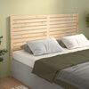 vidaXL Bed Headboard 156x4x100 cm Solid Wood Pine