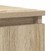 vidaXL Sideboard with Drawers Sonoma Oak 100.5x35x76 cm Engineered Wood