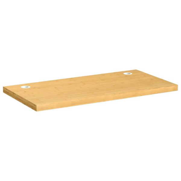 vidaXL Desk Top 100x50x4 cm Bamboo