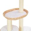 vidaXL Cat Tree with Sisal Scratching Post Seagrass