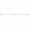 vidaXL Garden Fence with Spear Top Steel 1755x125 cm Black
