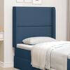 vidaXL Headboard Ear Blue 80 x 16 x 4 cm Fabric